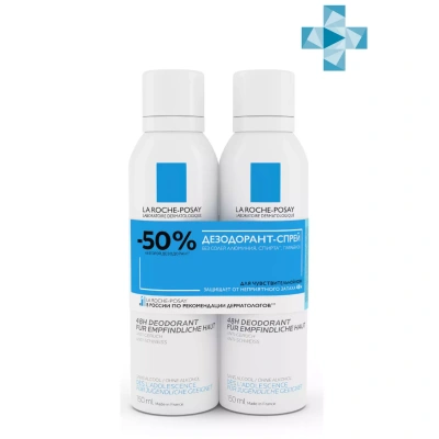 ЛЯ РОШ ПОЗЕ ПРОМО НАБОР ФИЗИОЛОГИЧЕСКИЙ ДЕЗОДОРАНТ-СПРЕЙ 48Ч 150МЛ + ФИЗИОЛОГИЧЕСКИЙ ДЕЗОДОРАНТ-СПРЕЙ 48Ч 150МЛ фото в интернет-аптеке Склад Лекарств