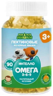 МИ-МИ-МИШКИ ОМЕГА 3-6-9 №90 фото в интернет-аптеке Склад Лекарств