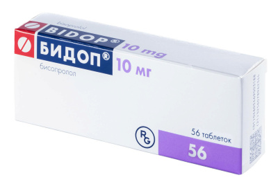 БИДОП ТАБ 10МГ №56 фото в интернет-аптеке Склад Лекарств