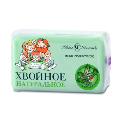НЕВСКАЯ КОСМЕТИКА МЫЛО ТУАЛЕТНОЕ ХВОЙНОЕ 140Г фото в интернет-аптеке Склад Лекарств