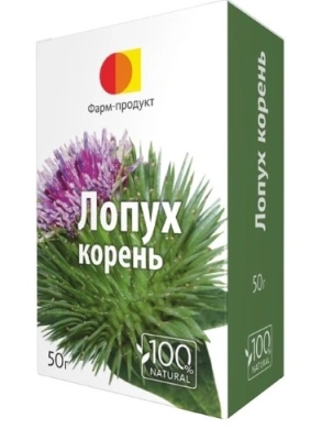 ЛОПУХ КОРЕНЬ ФАРМ-ПРОДУКТ 50Г фото в интернет-аптеке Склад Лекарств