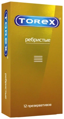 ПРЕЗЕРВАТИВЫ TOREX РЕБРИСТЫЕ №12 фото в интернет-аптеке Склад Лекарств
