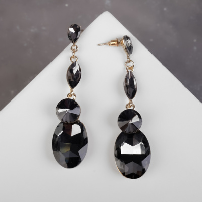 СЕРЬГИ СО СТРАЗАМИ ВЕЧЕРИНКА ДОРОЖКА фото в интернет-аптеке Склад Лекарств