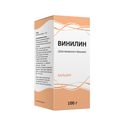 ВИНИЛИН БАЛЬЗАМ ШОСТАКОВСКОГО ВНУТРЬ НАРУЖНО ФЛ 100Г/ТУЛЬСКАЯ/ фото в интернет-аптеке Склад Лекарств