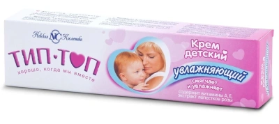 ТИП-ТОП КРЕМ ДЕТСКИЙ УВЛАЖНЯЮЩИЙ 40МЛ фото в интернет-аптеке Склад Лекарств