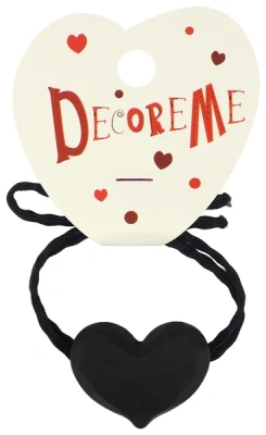 РЕЗИНКА ДЛЯ ВОЛОС "СЕРДЕЧКО С ГРАНЯМИ" 1 ШТ, 7 ЦВЕТОВ 2-712/370 фото в интернет-аптеке Склад Лекарств