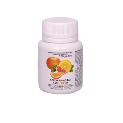 АСКОРБИНОВАЯ КИСЛОТА ДРАЖЕ 25МГ №200/СЕСАНА/ фото в интернет-аптеке Склад Лекарств
