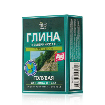 ГЛИНА КОСМЕТИЧ ГОЛУБАЯ КЕМБРИЙСКАЯ 100Г/ФИТОКОСМЕТИК/ фото в интернет-аптеке Склад Лекарств