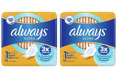 ОЛВЕЙЗ ПРОКЛАДКИ УЛЬТРА ЛАЙТ №10Х2 ЭКОНОМ №20 фото в интернет-аптеке Склад Лекарств