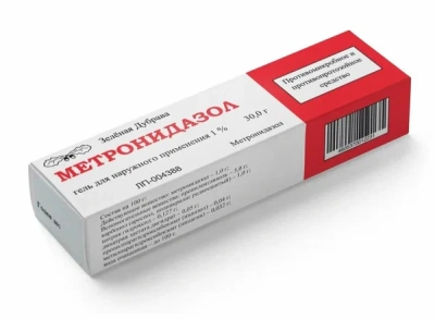 МЕТРОНИДАЗОЛ ГЕЛЬ 1% 30Г /ЗЕЛЕНАЯ ДУБРАВА/ фото в интернет-аптеке Склад Лекарств