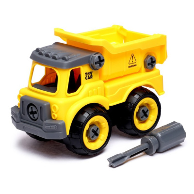 ИГРУШКА КОНСТРУКТОР ВИНТОВОЙ "САМОСВАЛ", С ОТВЕРТКОЙ 7016003 фото в интернет-аптеке Склад Лекарств