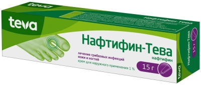 НАФТИФИН-ТЕВА КРЕМ 1% 15Г/ВЕРТЕКС/ фото в интернет-аптеке Склад Лекарств