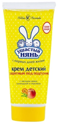 НЕВСКАЯ КОСМЕТИКА УШАСТЫЙ НЯНЬ КРЕМ ДЕТСКИЙ ПОД ПОДГУЗНИК 100МЛ фото в интернет-аптеке Склад Лекарств