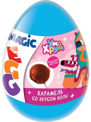 УМ И ХРУМ MAGIC EGG КАРАМЕЛЬ НА ПАЛОЧКЕ В ПЛАСТИКОВОМ ЯЙЦЕ С ПОДАРКОМ 10Г УТ76561/КОНФИТРЕЙД/ фото в интернет-аптеке Склад Лекарств