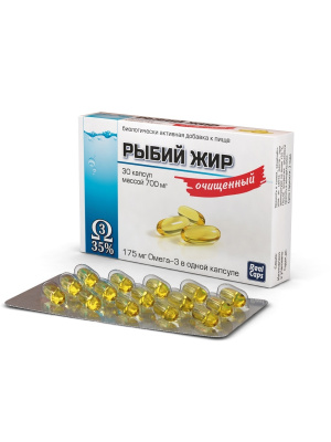 РЫБИЙ ЖИР ДЕТСКИЙ 700МГ КАПС №30/РЕАЛКАПС/ фото в интернет-аптеке Склад Лекарств