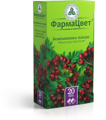 БОЯРЫШНИКА ПЛОДЫ Ф/П 3,0Г №20/КРАСНОГОРСК/ фото в интернет-аптеке Склад Лекарств