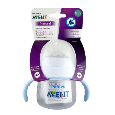 АВЕНТ БУТЫЛОЧКА Д/КОРМЛЕНИЯ НАТУРАЛ С РУЧКАМИ 4МЕС+150МЛ SCF262/06 ДУБЛЬ фото в интернет-аптеке Склад Лекарств