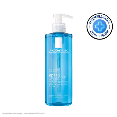 ЛЯ РОШ ПОЗЕ ЛИПИКАР ГЕЛЬ ДЛЯ ДУША УСПОК ЗАЩИТНЫЙ 400МЛ фото в интернет-аптеке Склад Лекарств