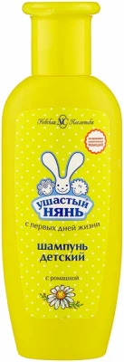 НЕВСКАЯ КОСМЕТИКА УШАСТЫЙ НЯНЬ ШАМПУНЬ ДЕТСКИЙ РОМАШКА 200МЛ фото в интернет-аптеке Склад Лекарств