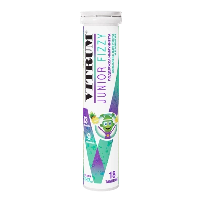 ВИТРУМ ЮНИОР ШИПУЧИЙ ТАБ МАССОЙ 4,4Г N18 фото в интернет-аптеке Склад Лекарств