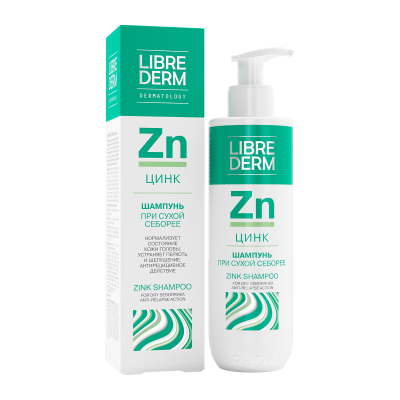 ЛИБРИДЕРМ ШАМПУНЬ ЦИНК 250МЛ ЦИНК фото в интернет-аптеке Склад Лекарств