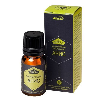 АНИС МАСЛО ЭФИРНОЕ 10МЛ/АСПЕРА/ фото в интернет-аптеке Склад Лекарств
