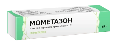 МОМЕТАЗОН МАЗЬ 0,1% 15Г фото в интернет-аптеке Склад Лекарств