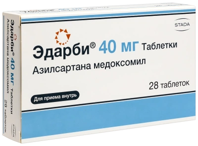ЭДАРБИ ТАБ 40МГ №28 Д фото в интернет-аптеке Склад Лекарств