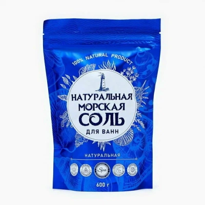 СОЛЬ Д/ВАНН МОРСКАЯ 600Г фото в интернет-аптеке Склад Лекарств