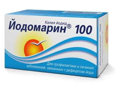 ЙОДОМАРИН 100 ТАБ 100МКГ №100/БЕРЛИН-ХЕМИ/ фото в интернет-аптеке Склад Лекарств