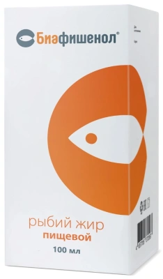 РЫБИЙ ЖИР БИАФИШЕНОЛ 100МЛ фото в интернет-аптеке Склад Лекарств