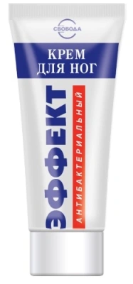 СВОБОДА КРЕМ ЭФФЕКТ Д/НОГ АНТИБАКТЕРИАЛЬНЫЙ 80Г фото в интернет-аптеке Склад Лекарств