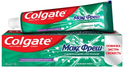 КОЛГЕЙТ З/ПАСТА МАКС ФРЕШ НЕЖНАЯ МЯТА 100МЛ фото в интернет-аптеке Склад Лекарств