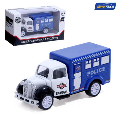 ИГРУШКА АВТОГРАД ГРУЗОВИК МЕТАЛЛИЧЕСКИЙ "ПОЛИЦИЯ" ИНЕРЦИЯ МИКС 6847193 фото в интернет-аптеке Склад Лекарств