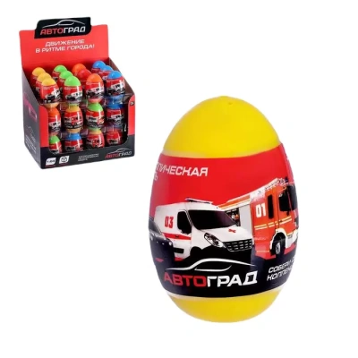 ИГРУШКА АВТОГРАД МАШИНА МЕТАЛЛИЧЕСКАЯ В ЯЙЦЕ "СПЕЦСЛУЖБЫ", МАСШТАБ 1:64, МИКС, №SL-01829 3658819 фото в интернет-аптеке Склад Лекарств