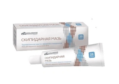 СКИПИДАРНАЯ МАЗЬ 20% 25Г/УСОЛЬЕ-СИБИРСКИЙ/ фото в интернет-аптеке Склад Лекарств