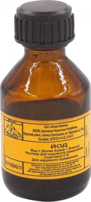 ЙОД Р-Р СПИРТ 5% ФЛ 25МЛ/ФЛОРА КАВКАЗА/ фото в интернет-аптеке Склад Лекарств