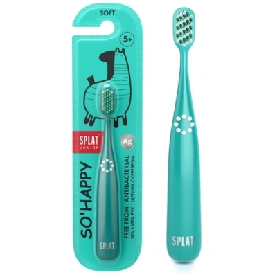 СПЛАТ КИДС ЩЕТКА ЗУБНАЯ ИННОВАЦИОННАЯ С ИОНАМИ СЕРЕБРА ДЛЯ ДЕТЕЙ ОТ 2 ДО 6ЛЕТ МЯГКАЯ фото в интернет-аптеке Склад Лекарств
