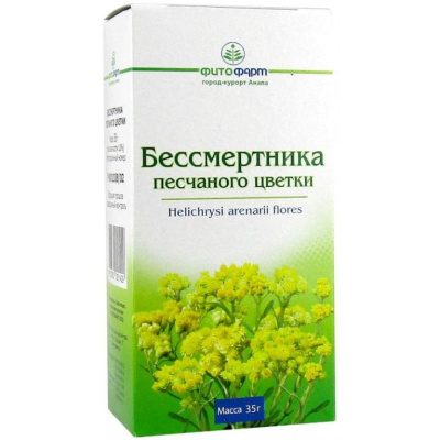 БЕССМЕРТНИКА ПЕСЧАНОГО ЦВЕТКИ 35Г/ФИТОФАРМ/ фото в интернет-аптеке Склад Лекарств