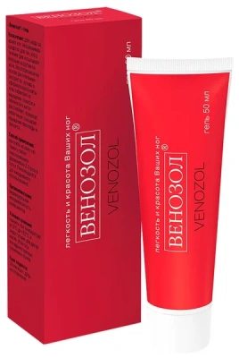 ВЕНОЗОЛ ГЕЛЬ ДЛЯ НОГ 50МЛ фото в интернет-аптеке Склад Лекарств