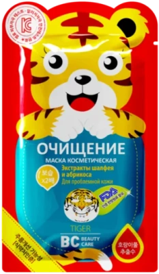 БИСИ МАСКА ОЧИЩ ТКАН 25МЛ ТИГР фото в интернет-аптеке Склад Лекарств