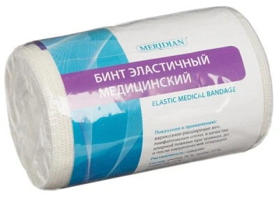 БИНТ ЭЛАСТ СР 10Х150СМ /МЕРИДИАН/ фото в интернет-аптеке Склад Лекарств