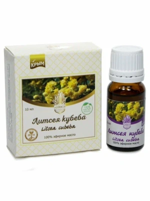 ВЕРБЕНА ТРОПИЧЕСКАЯ ЛИТСЕИ КУБЕБЫ МАСЛО ЭФИРНОЕ 10МЛ фото в интернет-аптеке Склад Лекарств