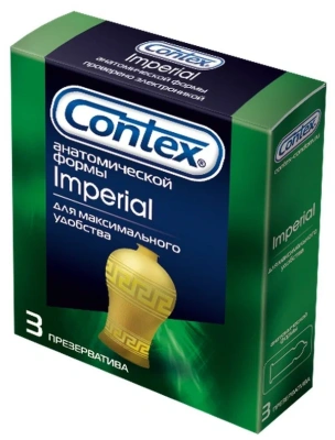 ПРЕЗЕРВАТИВЫ КОНТЕКС IMPERIAL №3 фото в интернет-аптеке Склад Лекарств