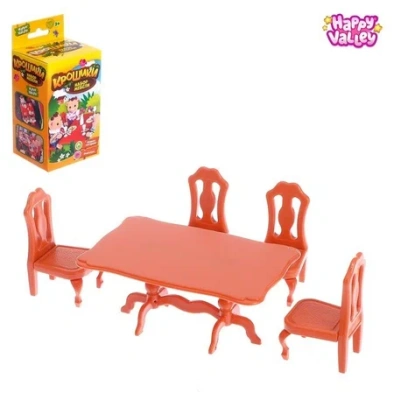 ИГРУШКА HAPPY VALLEY НАБОР МЕБЕЛИ КРОШИКИ"№SL-03570 4695874 фото в интернет-аптеке Склад Лекарств
