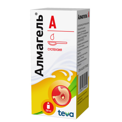 АЛМАГЕЛЬ А СУСП ВНУТРЬ ФЛ 250МЛ фото в интернет-аптеке Склад Лекарств
