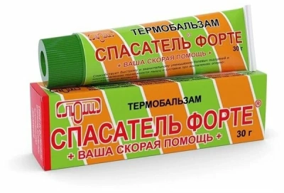 СПАСАТЕЛЬ ФОРТЕ ТЕРМОБАЛЬЗАМ 30Г фото в интернет-аптеке Склад Лекарств