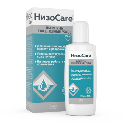 НИЗОCARE ЕЖЕДНЕВНЫЙ ШАМПУНЬ 200МЛ фото в интернет-аптеке Склад Лекарств