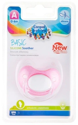 КАНПОЛ ПУСТЫШКА СИЛИКОНОВАЯ ОРТОДОНТИЧЕСКАЯ 0-6МЕС 22/565 фото в интернет-аптеке Склад Лекарств