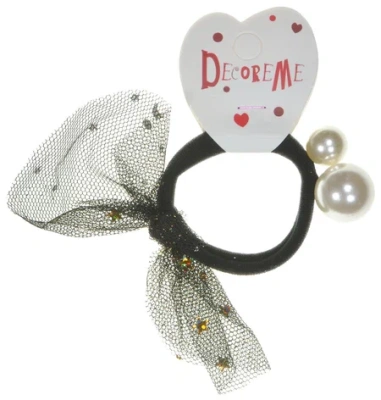 РЕЗИНКА ДЛЯ ВОЛОС "БАНТИК ДЛЯ ПРИНЦЕССЫ" 1 ШТ, 3 ЦВЕТА 2-712/42 фото в интернет-аптеке Склад Лекарств